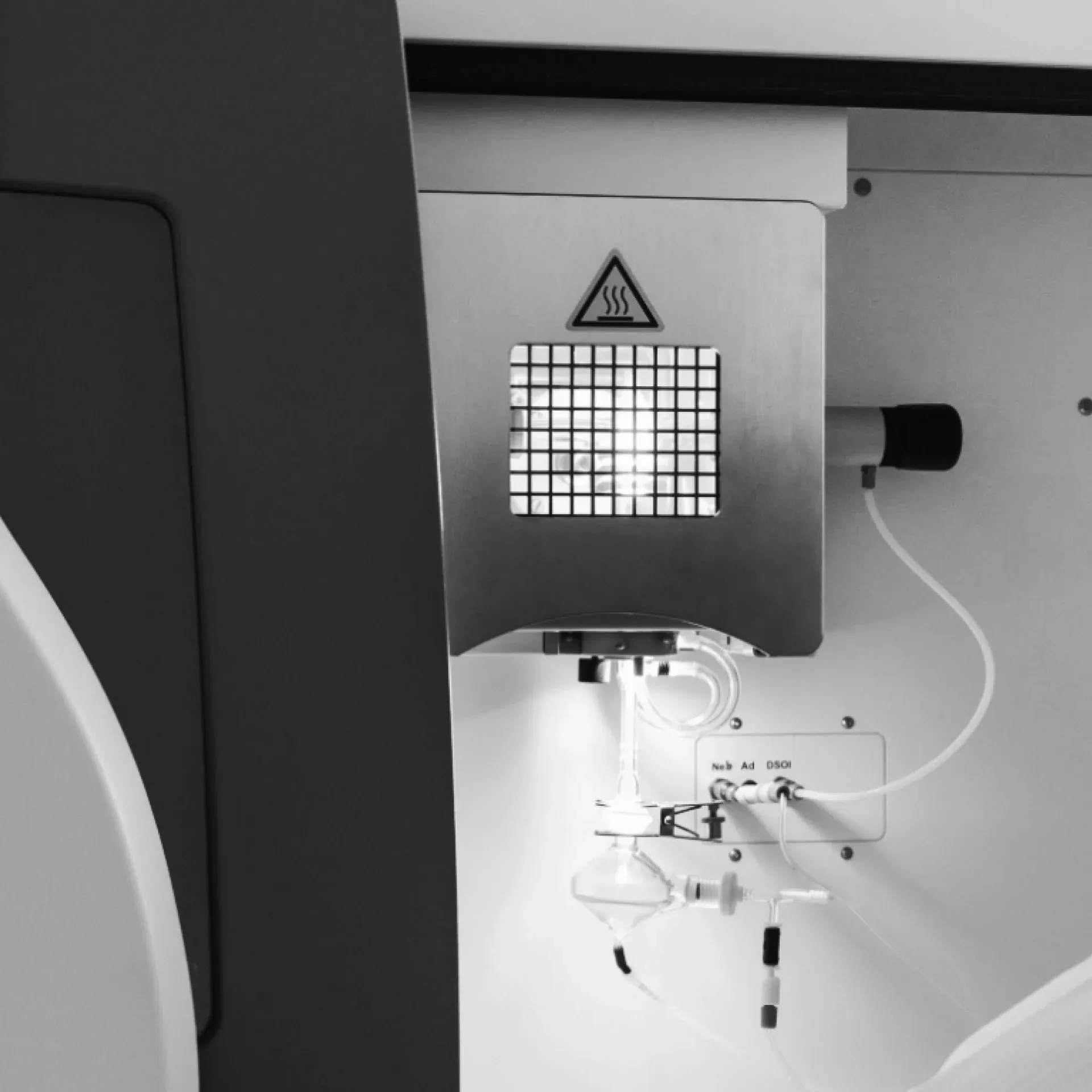 Analysis of liquids using mass spectrometry at the Neuburg site