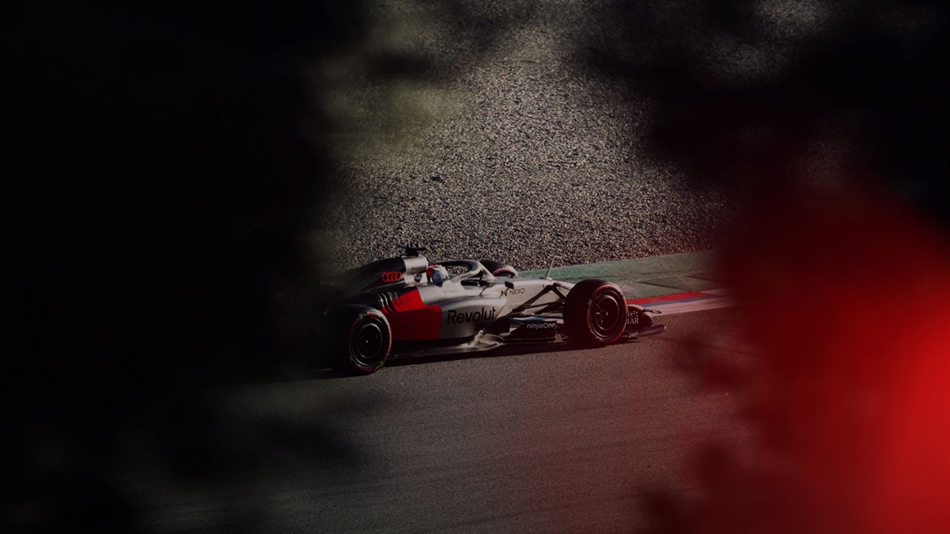 Audi Revolut F1® Team in Barcelona first time on track