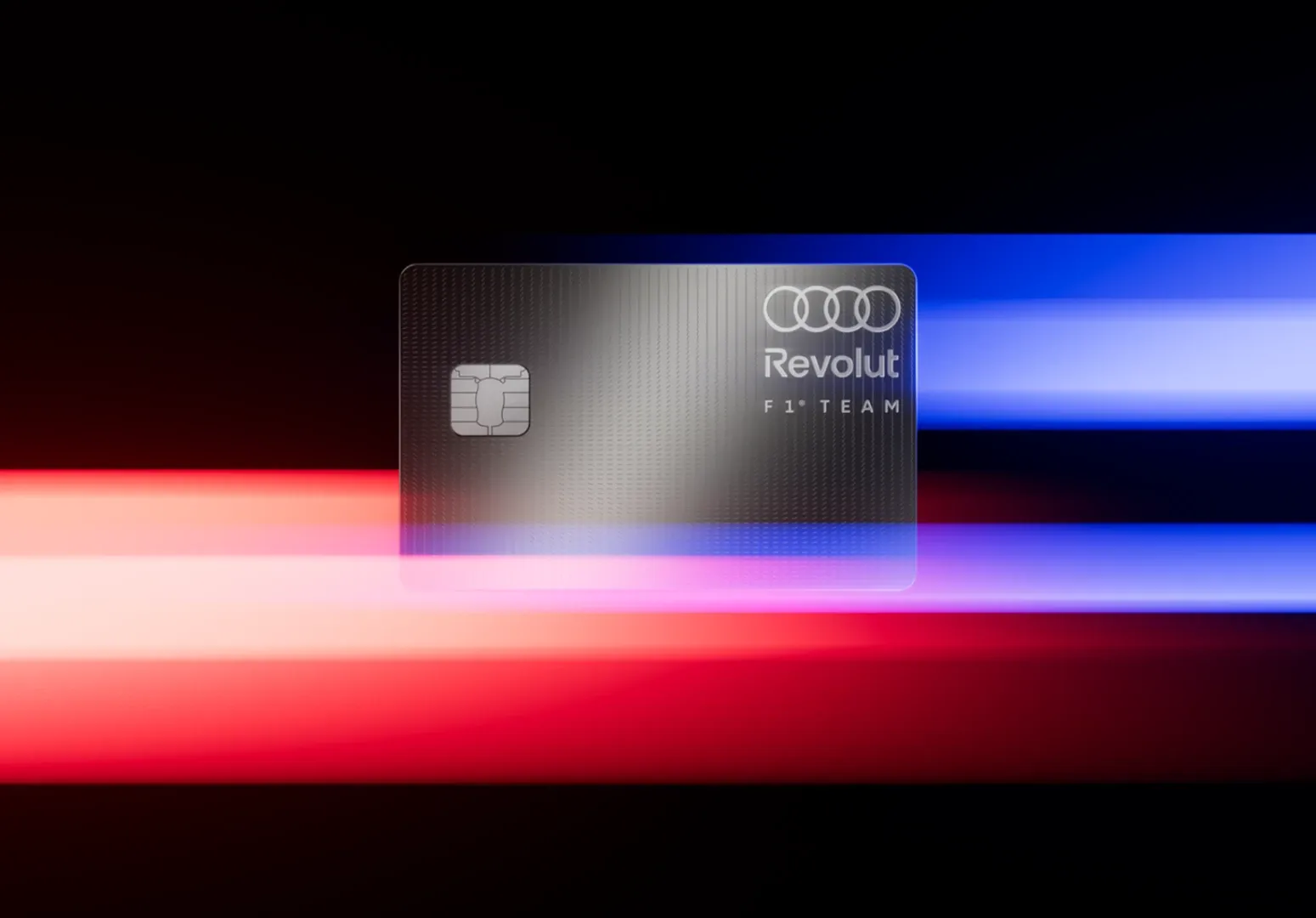Audi Revolut F1® Team Card Color Swoosh