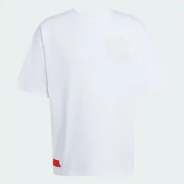 adidas white tee
